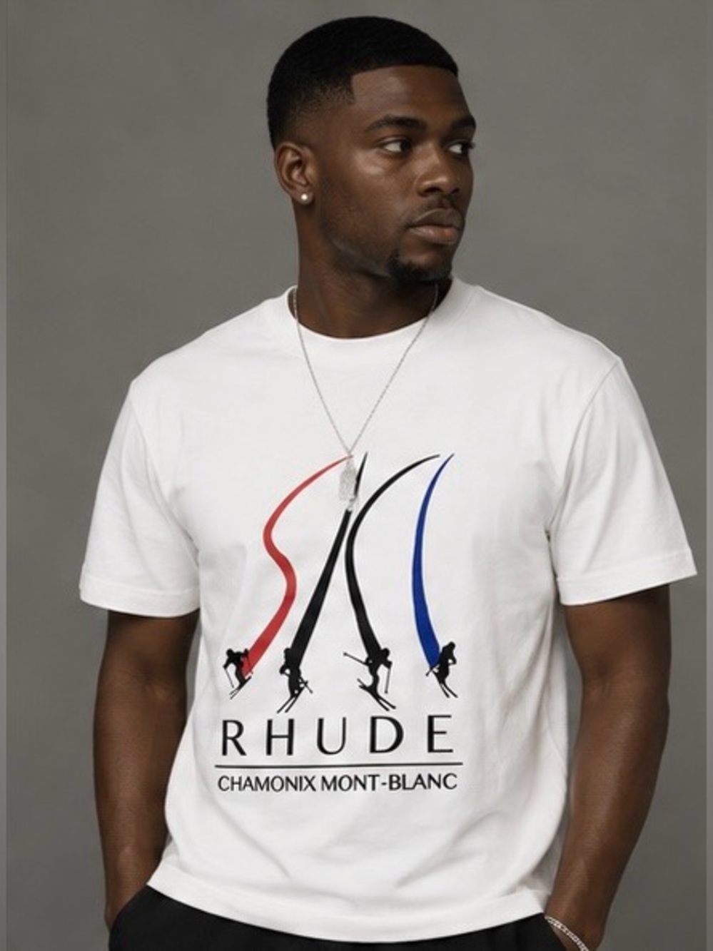 Rhude‎ White Ski Slope Tee